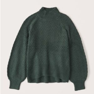 Abercrombie Cozy Mockneck Sweater